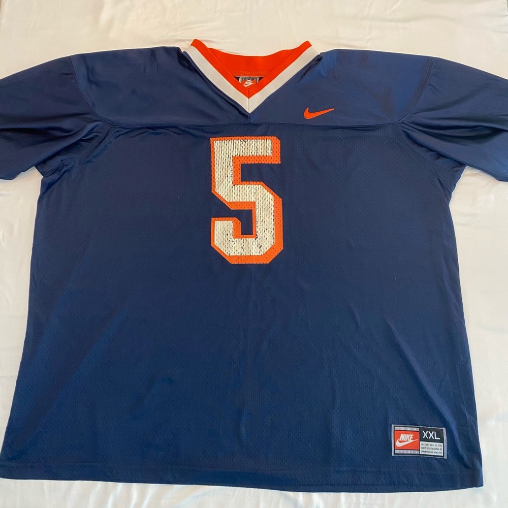 Vtg 90s Nike Syracuse McNabb Jersey